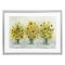 Stupell Industries Trio of Sunflower Vases Framed Print Under Glass, design by Patti Bishop